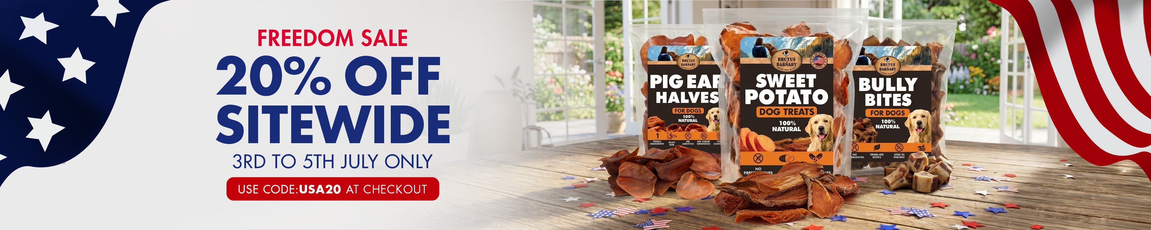 Homepage banner