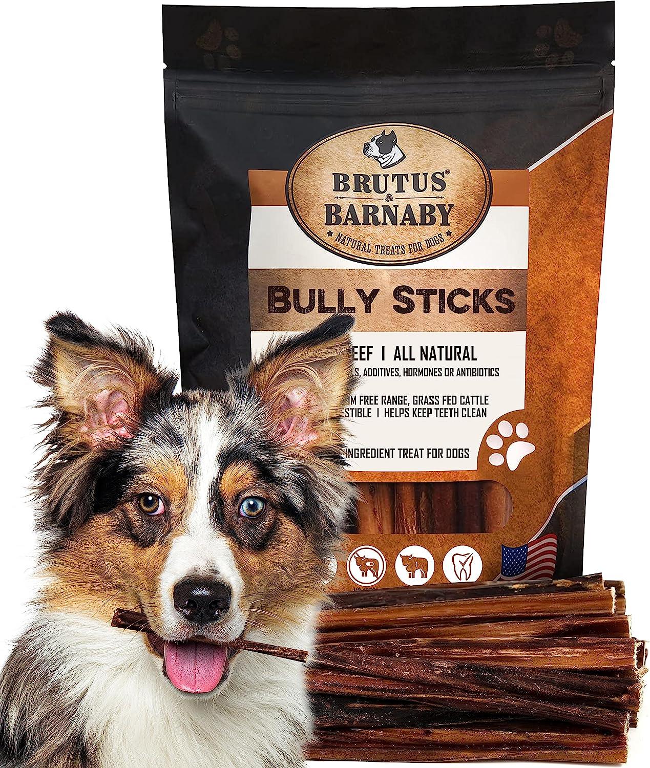 Skinny Bully Sticks for Medium or Small Dogs - Brutus & Barnaby