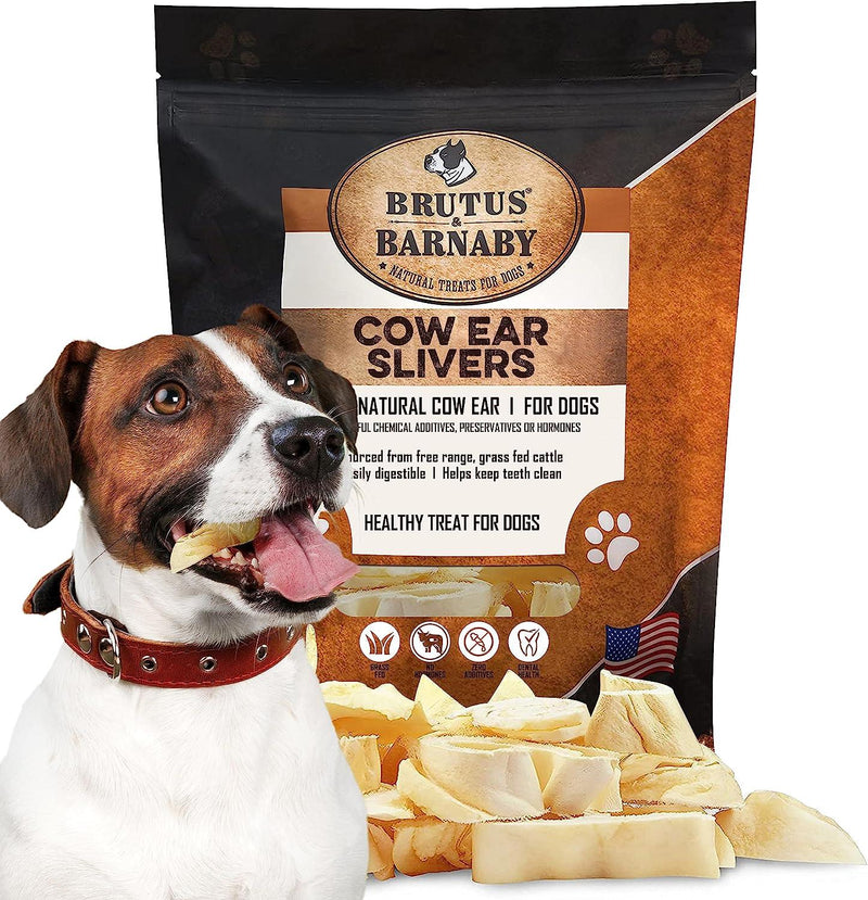 Cow Ear Slivers for Dogs, All Natural Cow Ear Dog Treats