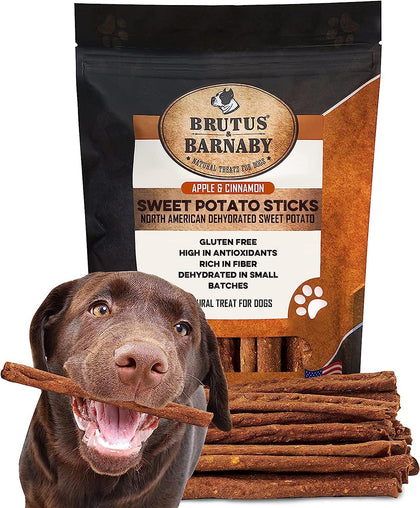 Sweet Potato Apple & Cinnamon Sticks For Dogs