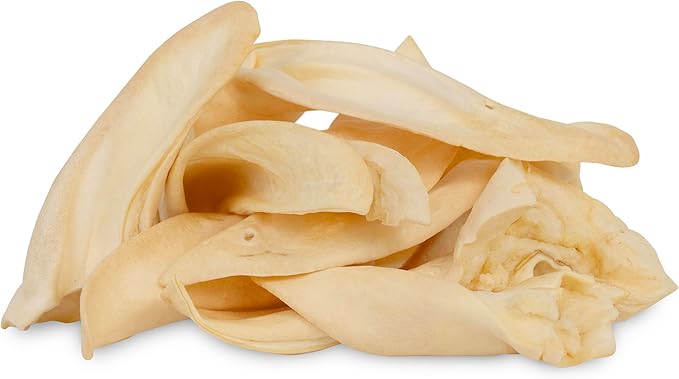 All-natural cow ear dog chews, long-lasting and digestible treats for dogs