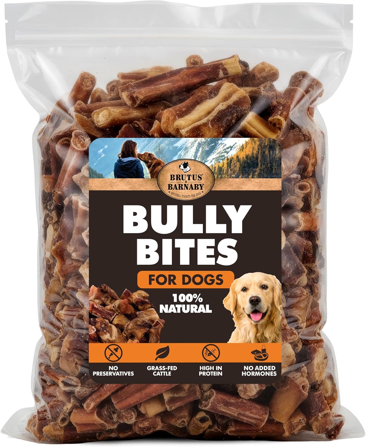 Bully Bites for Dogs – Bite-Sized Dog Chews, High Protein & Low Odor