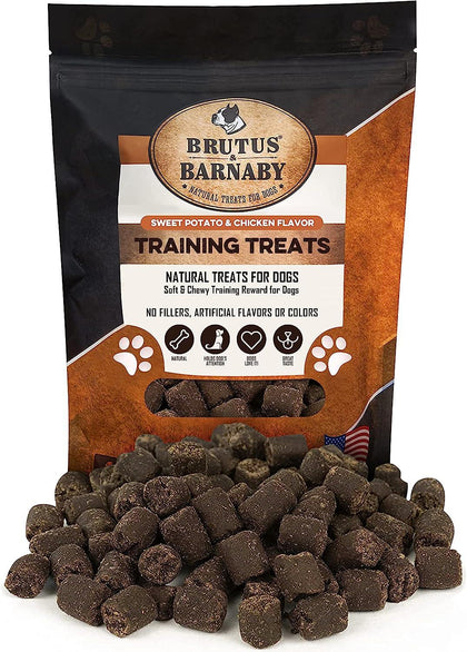 Training Treats for Dogs (Sweet Potato & Chicken Flavor) - Soft Dog Treats, Low Calorie & Perfect for Training