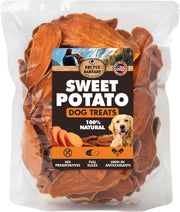 Sweet Potato Dog Treats Slices | USA-Grown, Single Ingredient