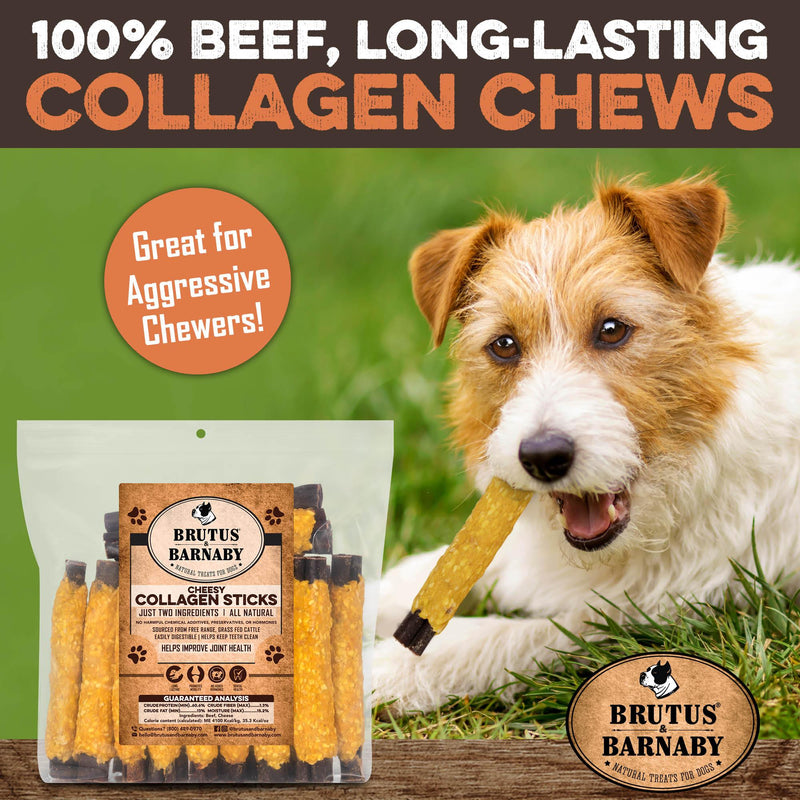 Cheesy Beef Collagen Sticks For Dogs