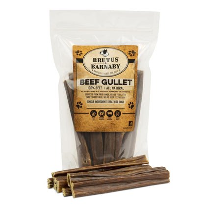 Beef Gullet Sticks for Dogs - 6