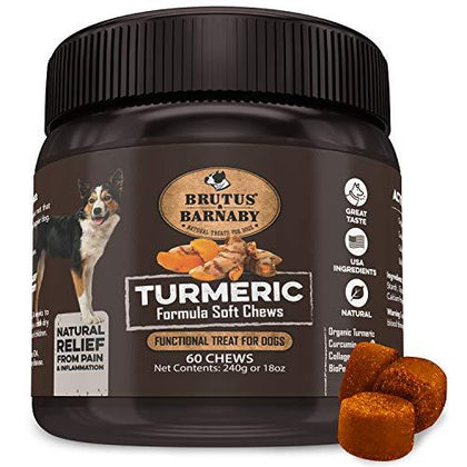 Turmeric Chews For Dogs with Organic Turmeric and Curcumin