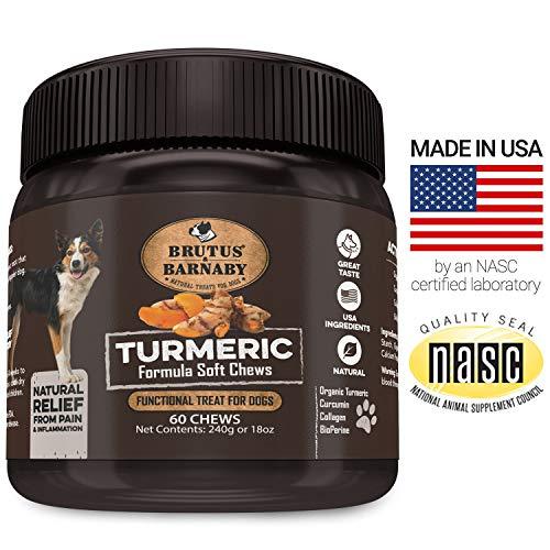 Brutus and Barnaby Turmeric Chews For Dogs